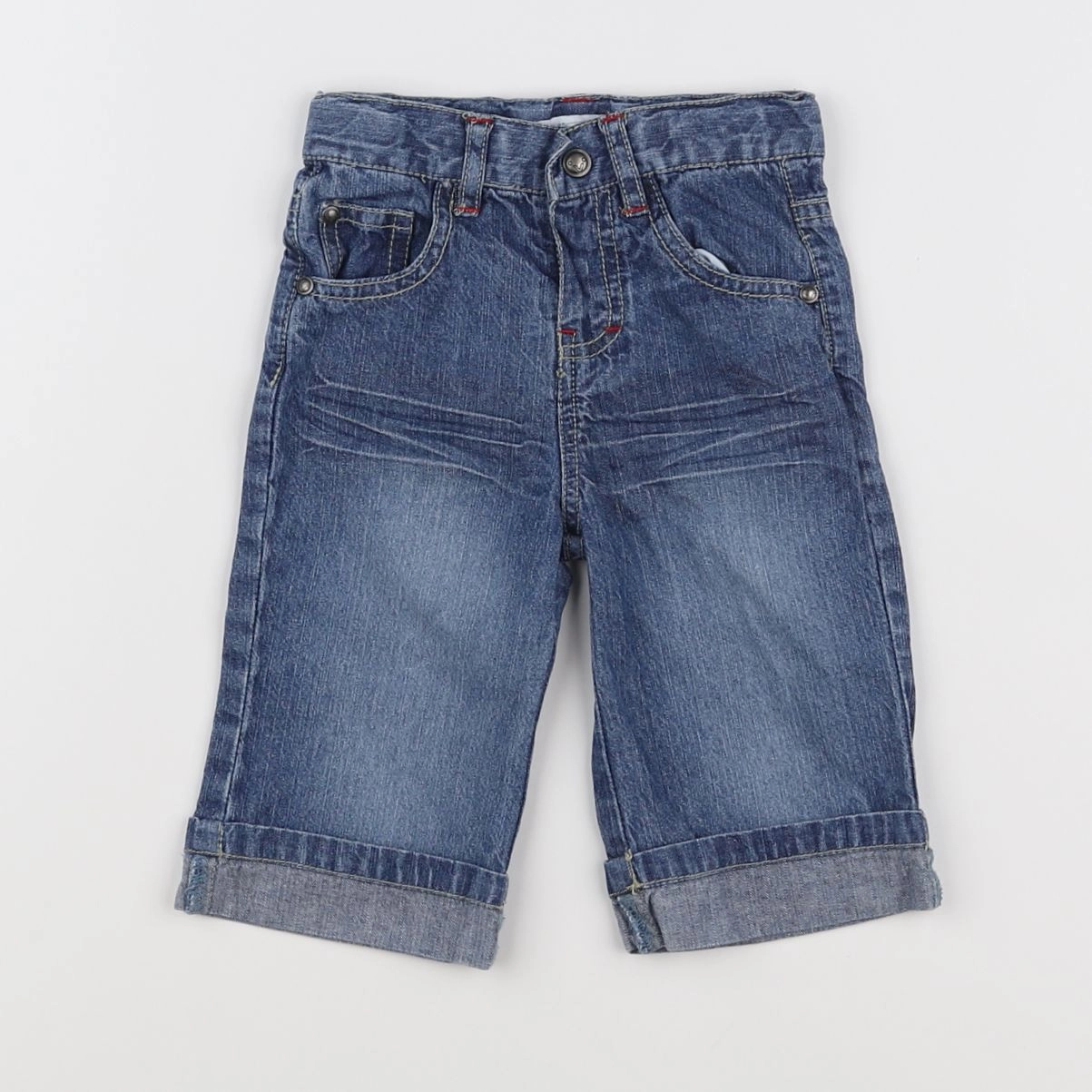 Vertbaudet - short bleu - 6 ans